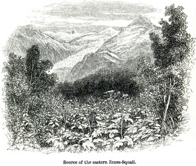 Source of the Eastern Zenes-Squali Travels in the Central Caucasus and Bashan by Douglas William Freshfield